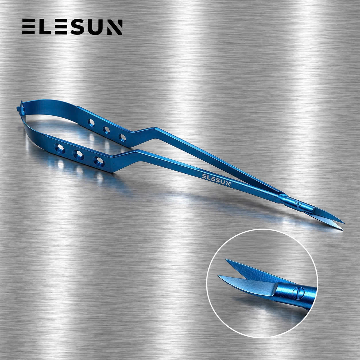 Kéo vi phẫu thần kinh Yasargil Titanium ELESUN